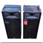 Sistem de Boxe Active cu Mixer 960 W NRS DS-2025 Sisteme Audio Boxe