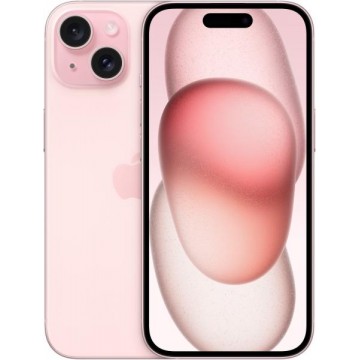 Apple iPhone 15 128GB 5G Dual SIM Pink + folie protectie Display Telefoane Mobile SmartPhone