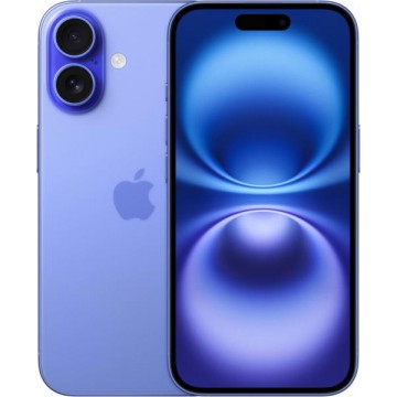 Apple iPhone 16 256GB 5G Dual SIM Ultramarine + folie protectie Display Telefoane Mobile SmartPhone