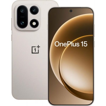 Telefon mobil OnePlus 15 Dual SIM 512GB 16GB RAM 5G Sand Storm  Telefoane Mobile SmartPhone