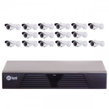 KIT Supravegere Full HD cu 16 camere AVR2116 H.264 Sisteme de supraveghere