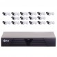 KIT Supravegere Full HD cu 16 camere AVR2116 H.264 Sisteme de supraveghere
