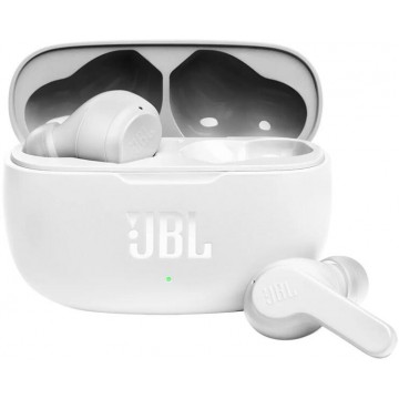 Casti bluethoot In Ear JBL WAVE 200 White Casti